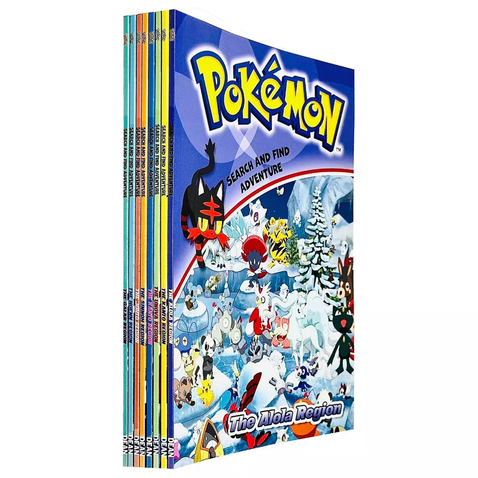 Pokemon shops Manga Books Set