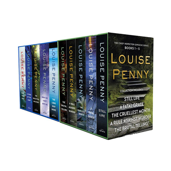 Still Life, A Fatal Grace, The Cruellest Month, A Rule Against Murder, The  Brutal Telling, Louise Penny