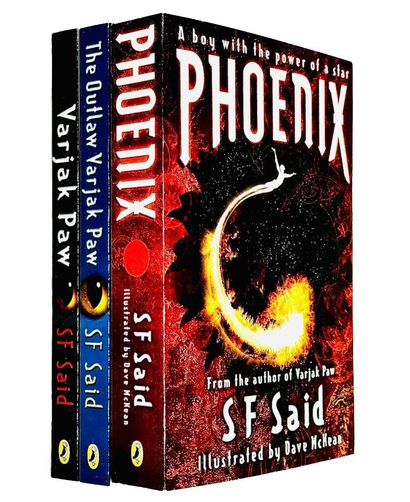 SF Said Collection 3 Books Set (Varjak Paw, The Outlaw Varjak Paw, Phoenix) - Lets Buy Books