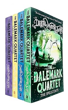 Diana Wynne Jones Dalemark Quartet Series 4 Books Collection Set Cart and Cwidder - Lets Buy Books