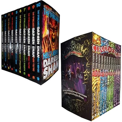 Cirque Du Freak Series & Demonata Series 22 Books Set By Darren Shan - Lets Buy Books