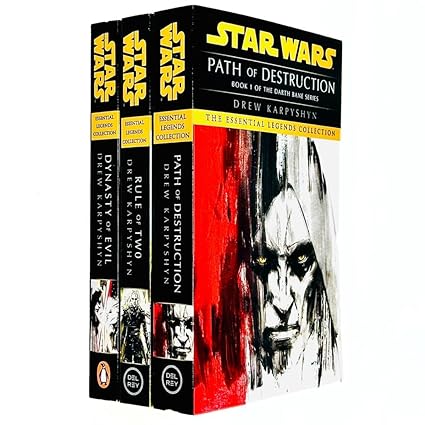 Star Wars Essential Legends Darth Bane Trilogy 3 Books Set by Drew Karpyshyn - Lets Buy Books