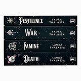 The Four Horsemen Series 4 Books Collection Set (Pestilence, War, Famine & Death)
