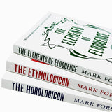 Mark Forsyth 3 Books Collection Set ( The Etymologicon & The Horologicon ) Paperback - Lets Buy Books