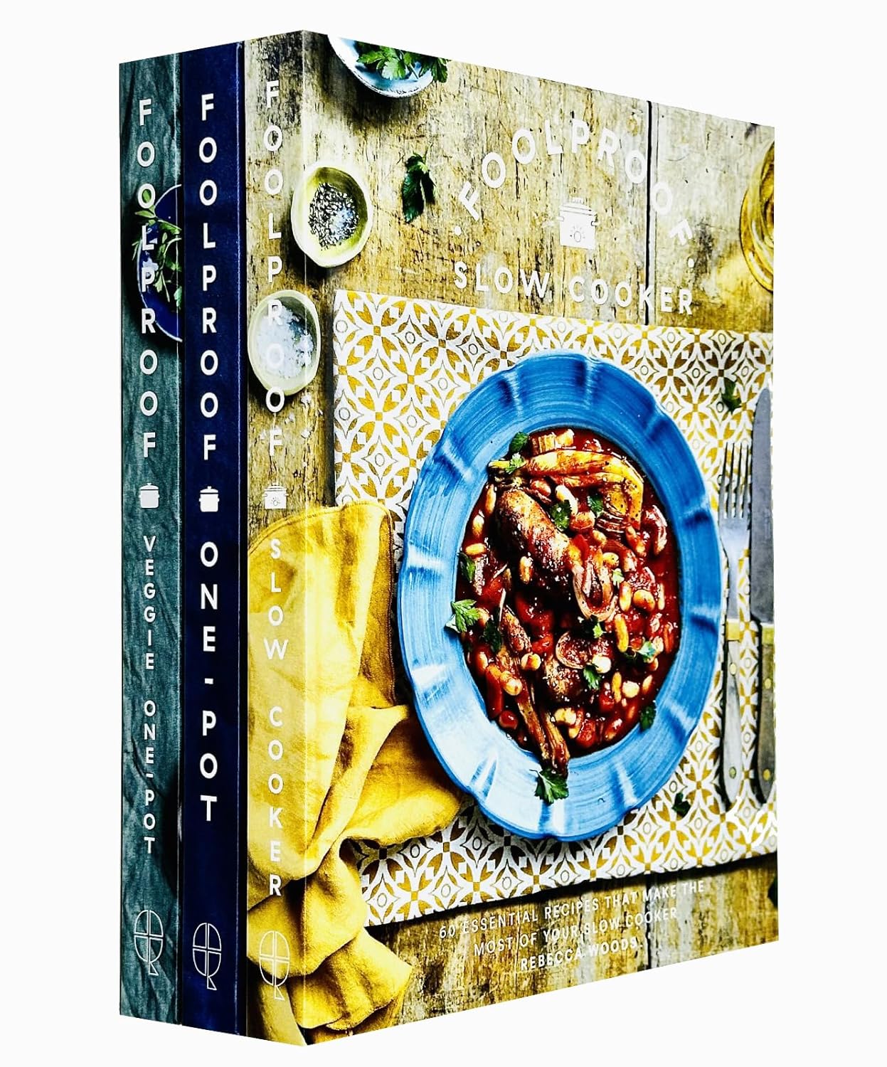 Foolproof Series 3 Books Collection Set (Foolproof Slow Cooker,Foolproof One-Pot & Foolproof Veggie One-Pot) - Lets Buy Books