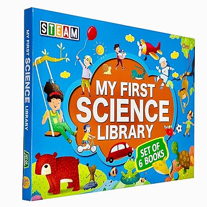 My First Science Library Set of 6 Books [Level 1-3] by Shweta Sinha Natural World Around Us - Lets Buy Books