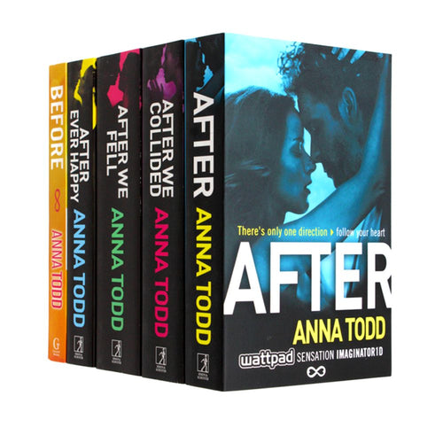 The Complete After Series Collection 5 Books Box Set by Anna Todd (After, After We Fell) - Lets Buy Books