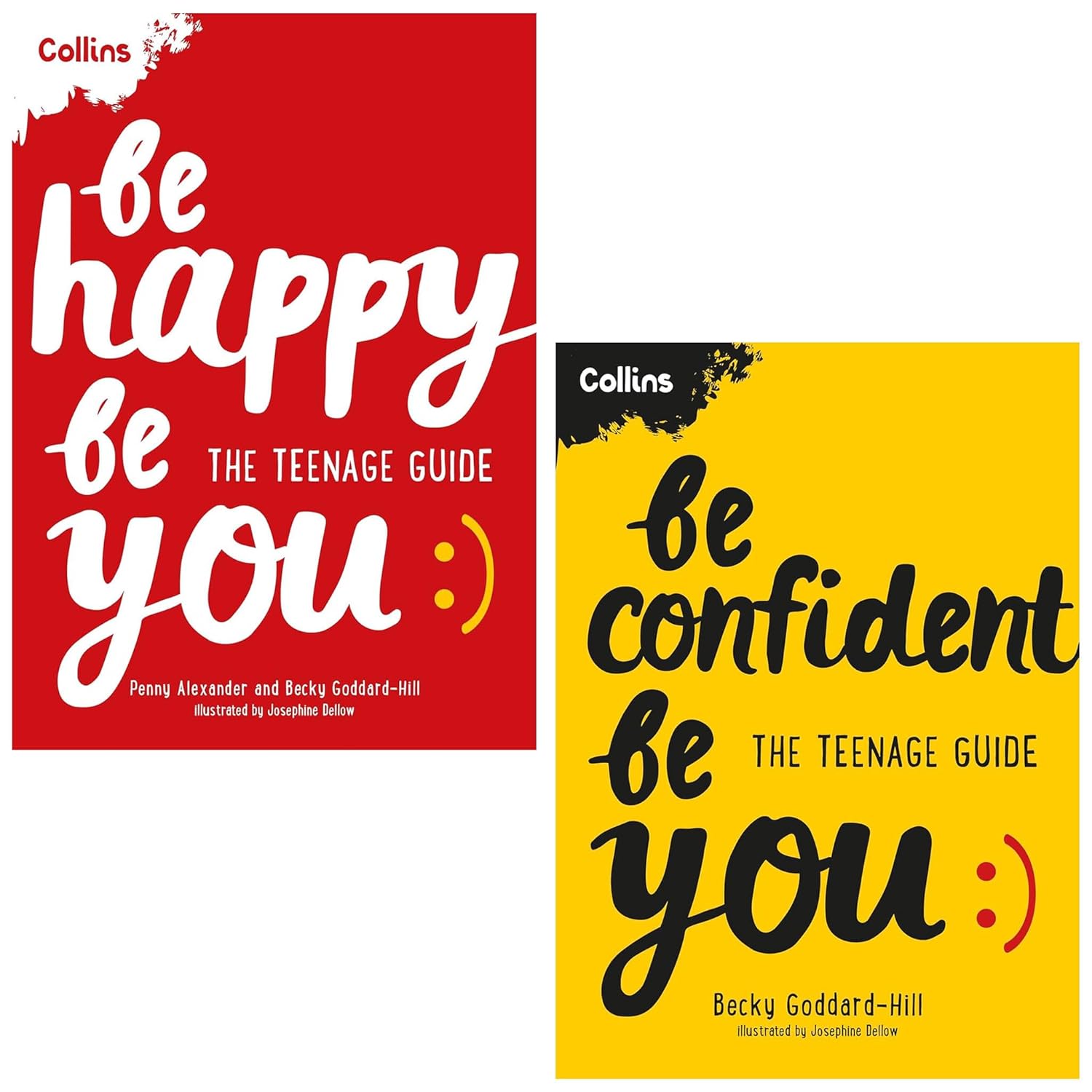 Collins Be You Series 2 Books Collection Set (Be Happy Be You, Be Confident Be You) - Lets Buy Books