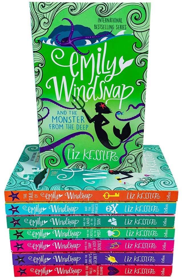 The Tail of Emily Windsnap Series 8 Books Collection Box Set By Liz Kessler Paperback - Lets Buy Books