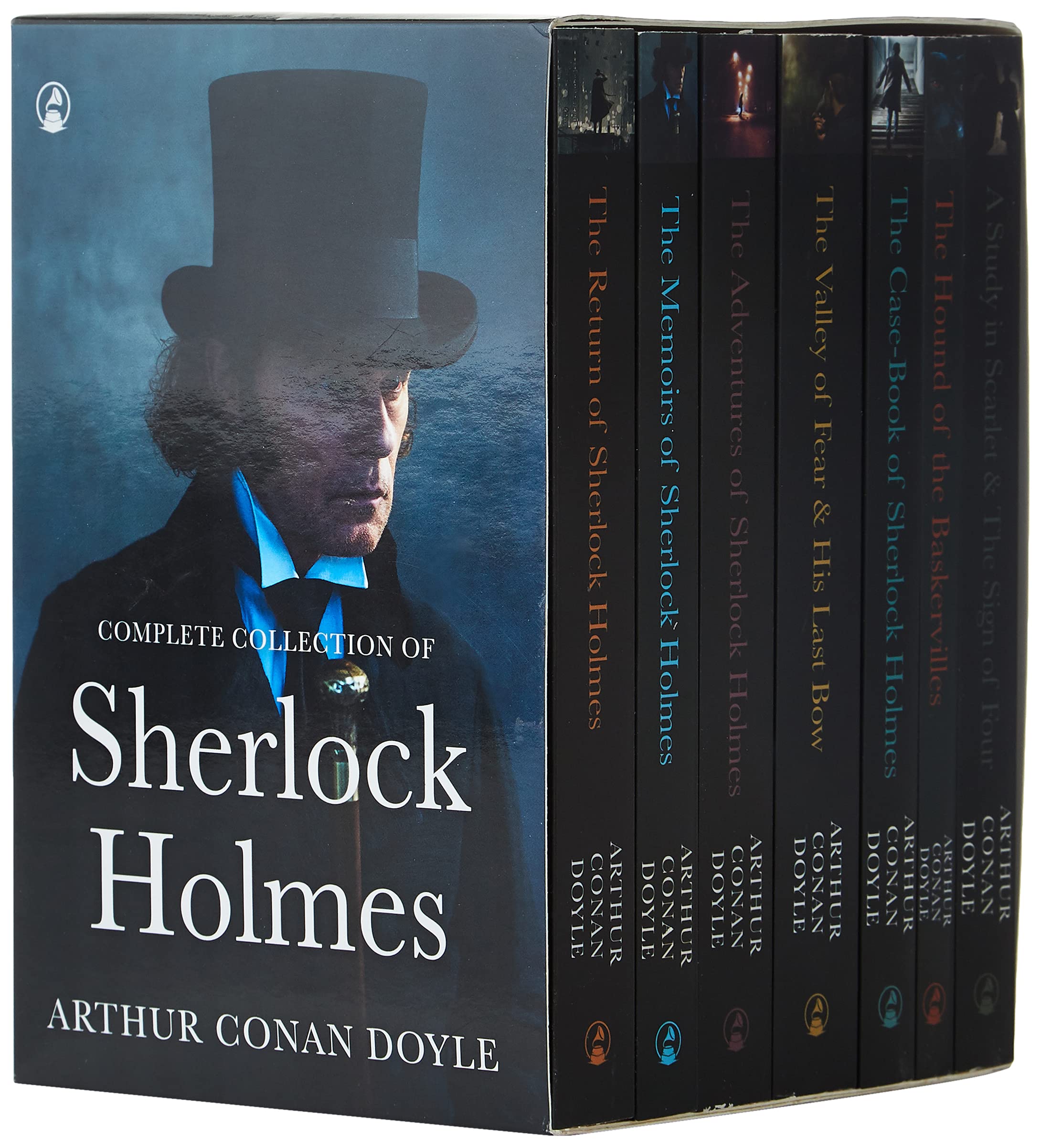 Sherlock Holmes Series Complete Collection 7 Books Set by Arthur Conan Doyle - Lets Buy Books