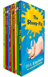 Dick King-Smith 10 Books Collection Set (Sheep-Pig, Hodgeheg, Invisible Dog) Paperback - Lets Buy Books