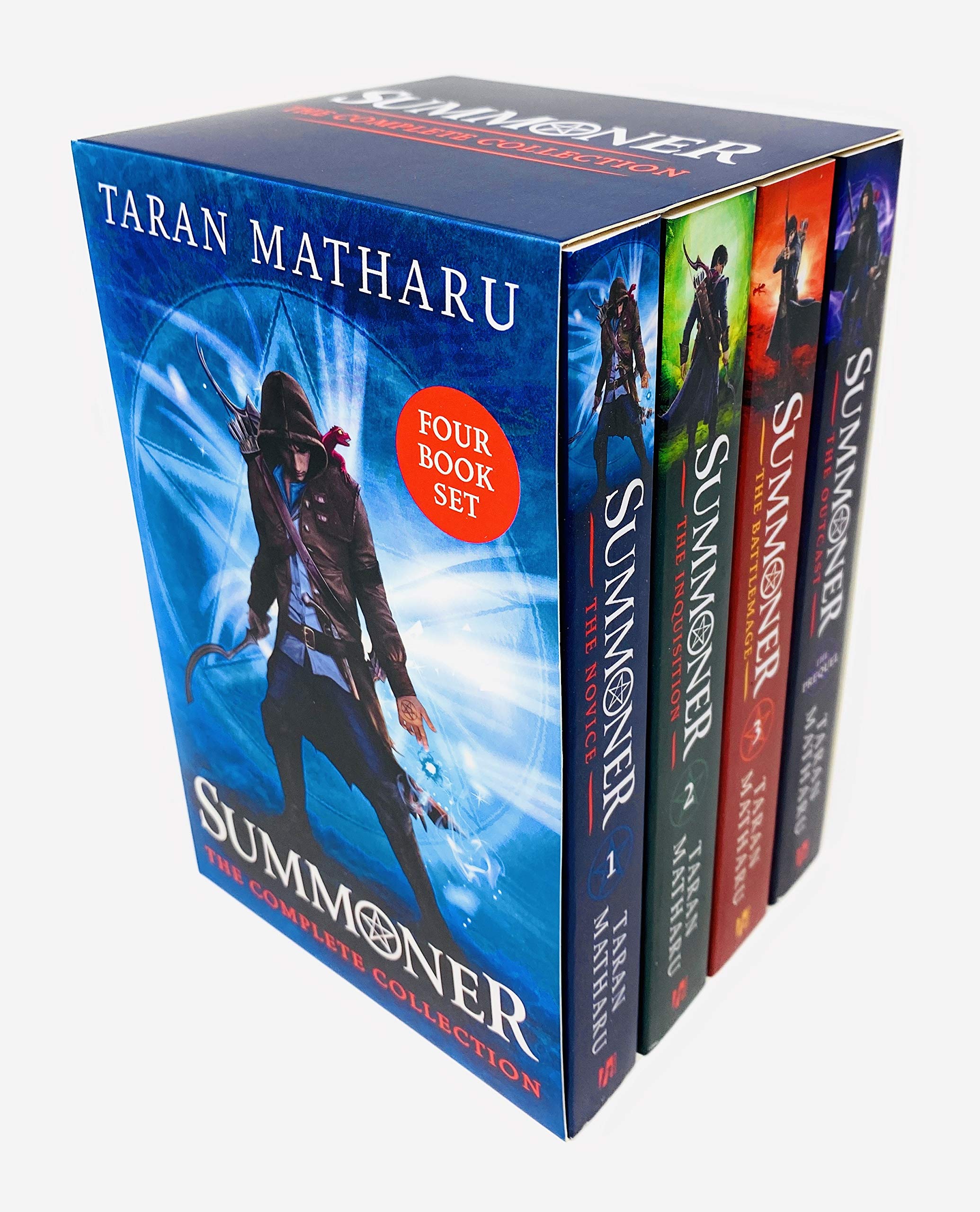 The Summoner 4 Books Bundle Box Set Collection By Taran Matharu Paperback - Lets Buy Books